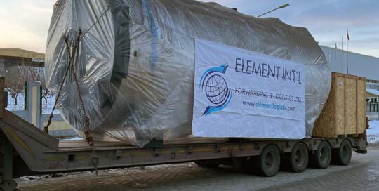 Shipment of 2 Steam Boilers and Burners from Turkey to Ozbekistan